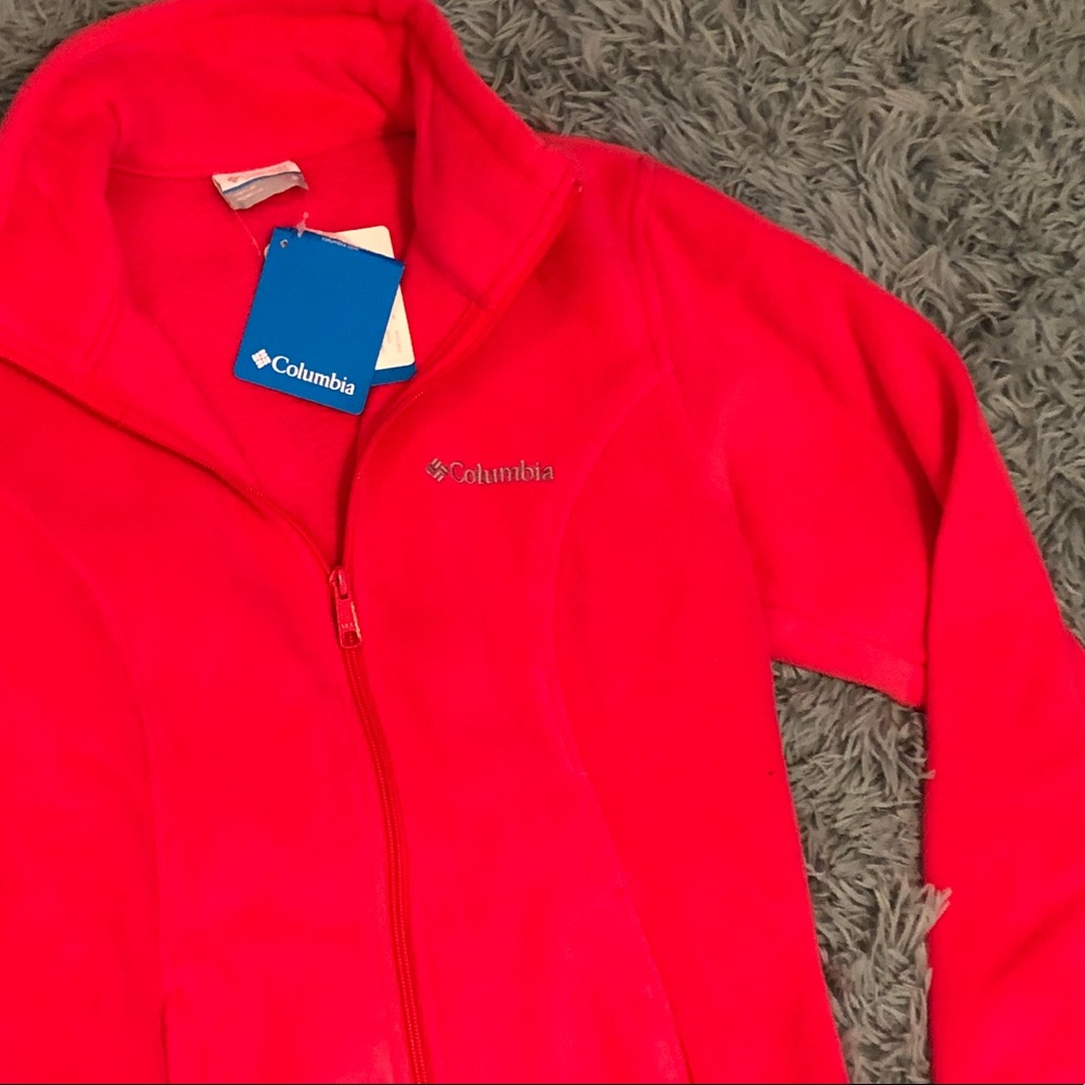 Columbia fleece zip up